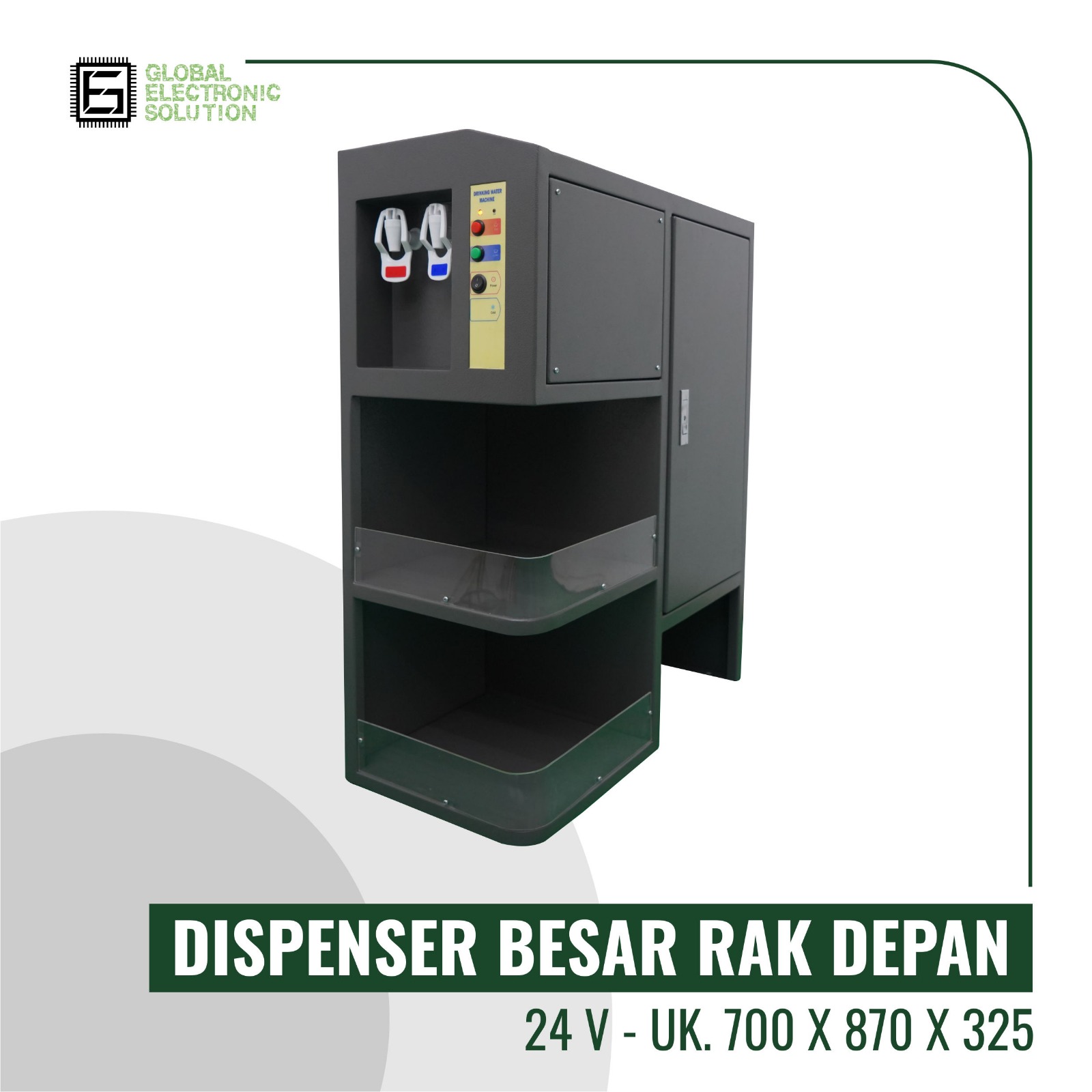 Dispenser Bus - Dispenser Besar Rak Depan